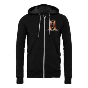 Men's Zip-Up Hoodie - Large Logo.